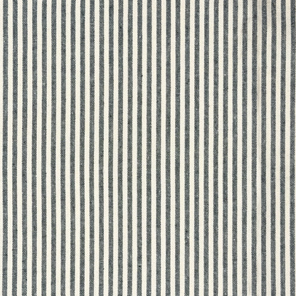 Ticking Striped Cotton Flat Roman Shade, CL1202
