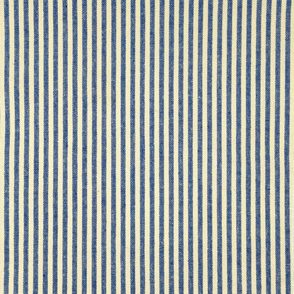 Ticking Striped Cotton Flat Roman Shade, CL1202