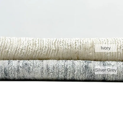 Rippled Textured Linen Blend Fabric by the Yard, 118"Width, CL1203