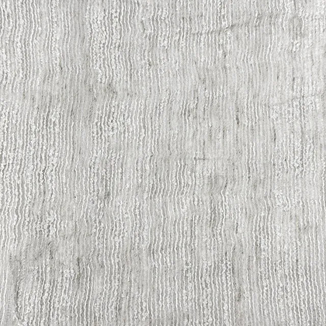 Rippled Textured Linen Blend Fabric by the Yard, 118"Width, CL1203