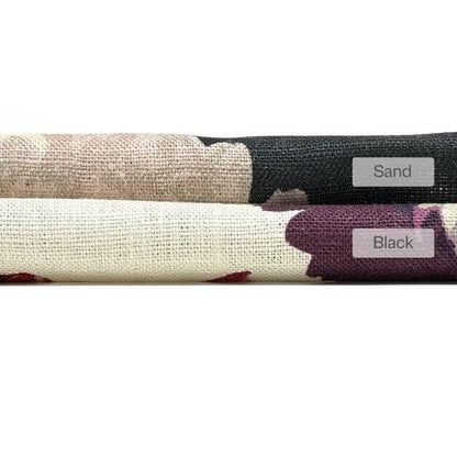 Botanical Bloom 100% Linen Floral Fabric By The Yard, 58"Width, CL1204
