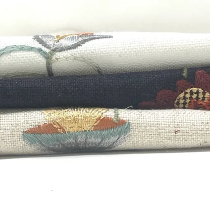 Blossom Botanical Embroidered Drapery Fabric by The Yard  | 54"Width | CL1210