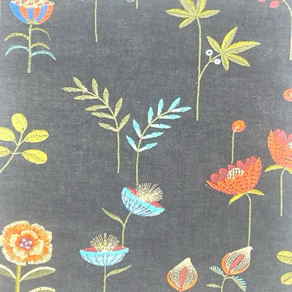 Blossom Botanical Embroidered Drapery Fabric by The Yard  | 54"Width | CL1210