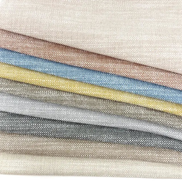 Two Tone Cotton Linen Fabric By The Yard, 54"Width, CL1057