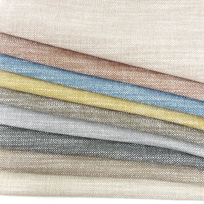Two Tone Cotton Linen Fabric By The Yard, 54"Width, CL1057
