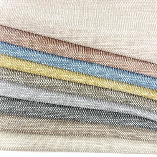 Two Tone Cotton Linen Fabric By The Yard, 54"Width, CL1057
