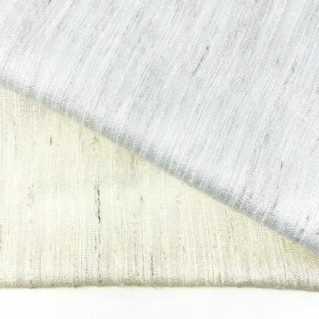 Woven Textured Linen Blend Fabric by the Yard, 118"Width, CL1061