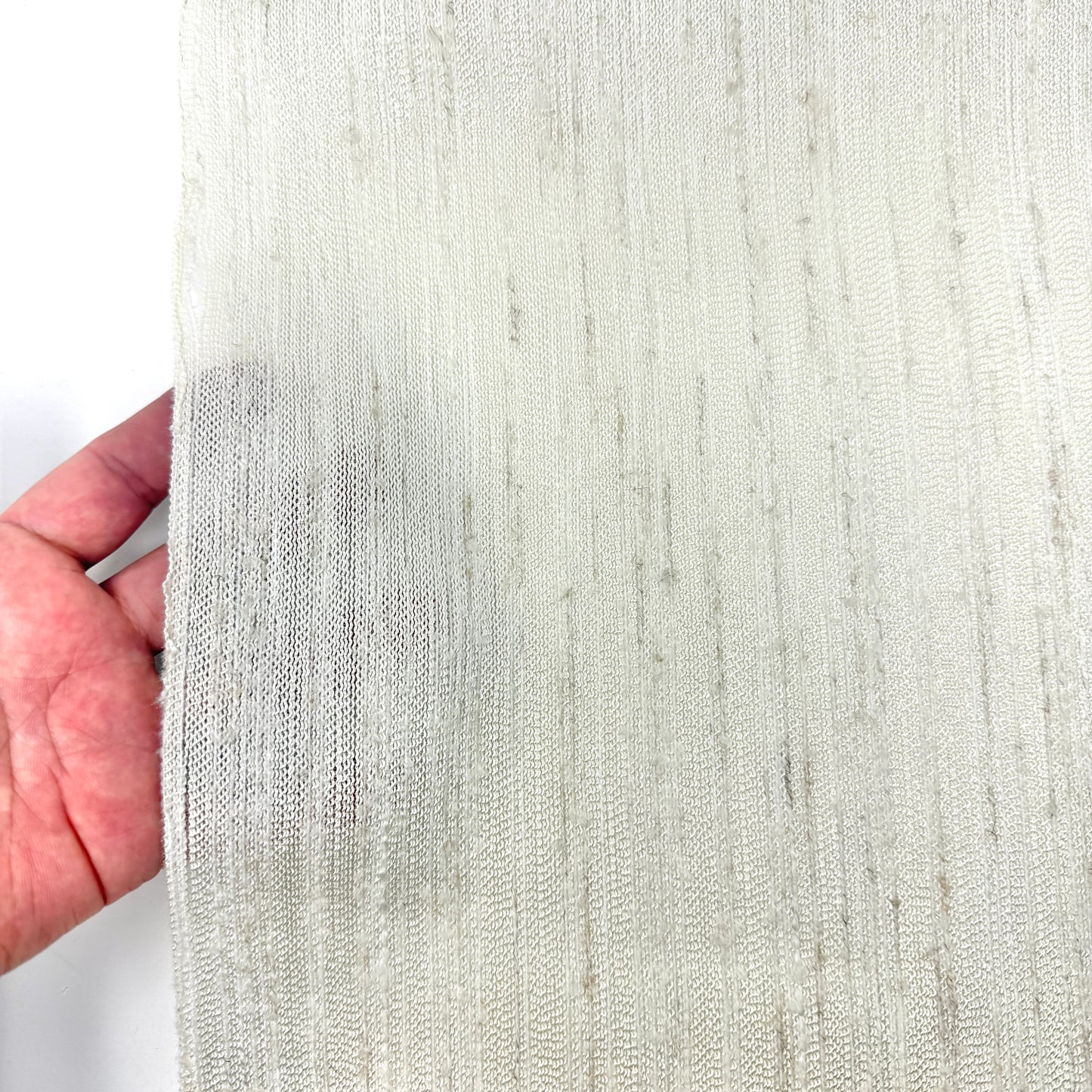 Woven Textured Linen Blend Fabric by the Yard, 118"Width, CL1061
