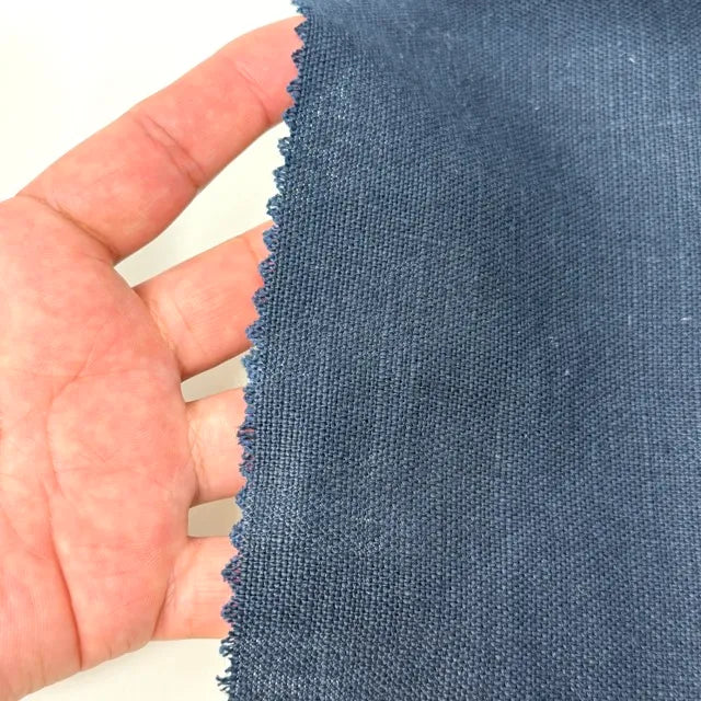 Tumbled Washed Belgian 100% Natural Linen Fabric, 54"Width, CL1064