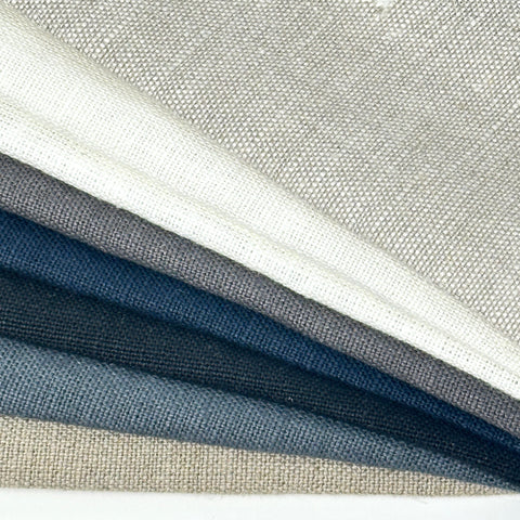 Tumbled Washed Belgian 100% Natural Linen Fabric / 54" Width / CL1064