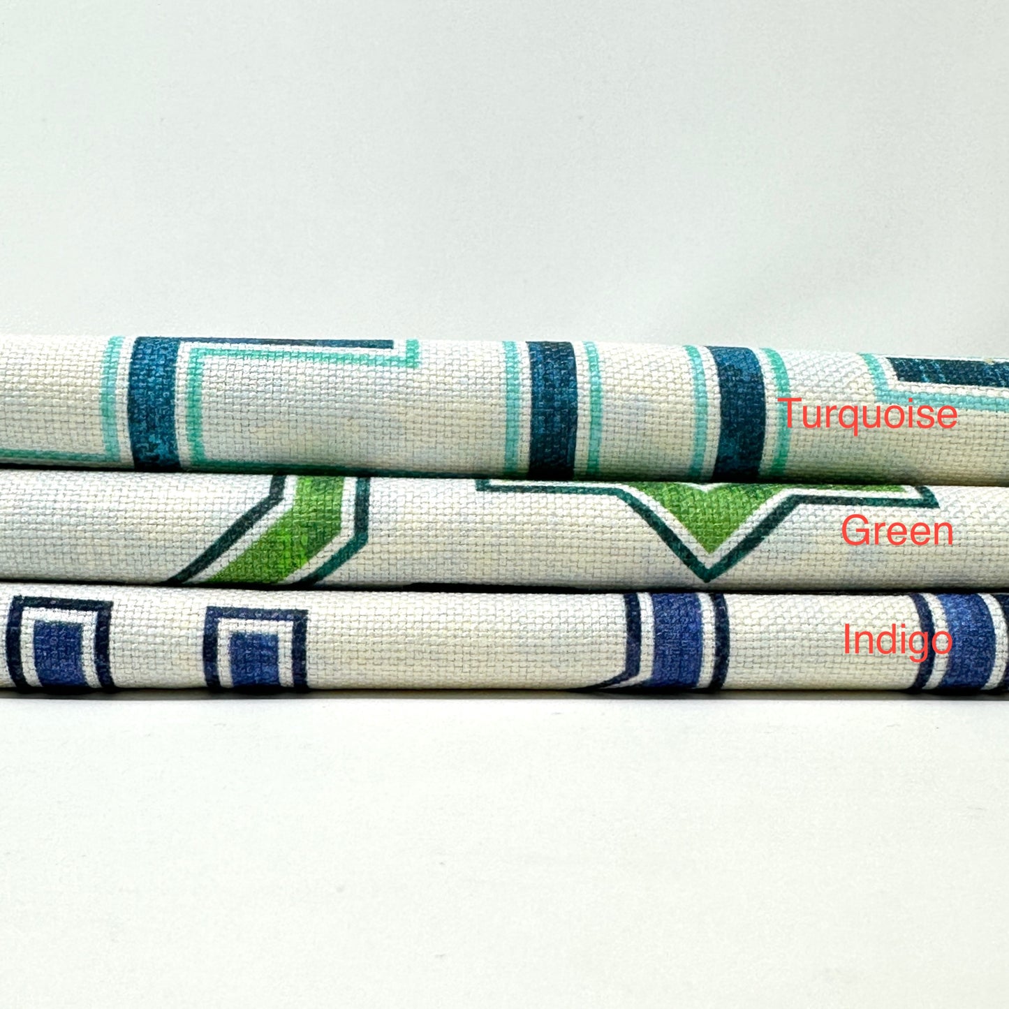 Geometric Latice Linen Blend Fabric by the Yard/54" Width/CL1067 - Classic & Modern Home