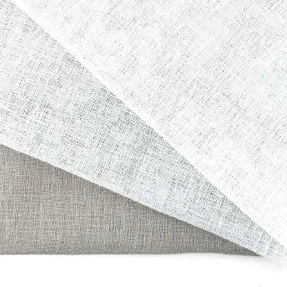 Textured Net Weave Faux Linen Fabric by the Yard, 118"Width, CL1071
