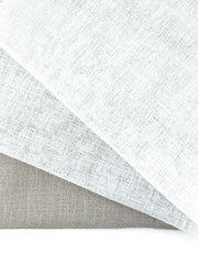 Textured Net Weave Faux Linen Fabric by the Yard / 118" Width / CL1071