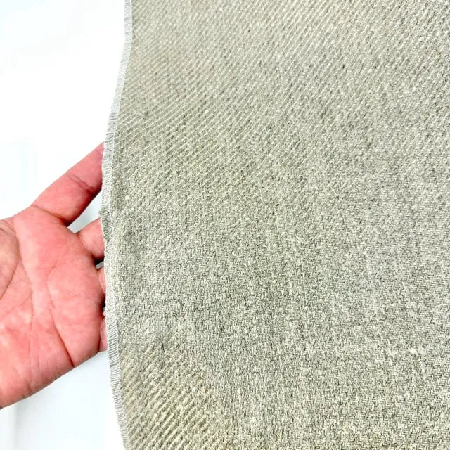 Heavy Weight 100% Linen Flat Roman Shade, CL1205