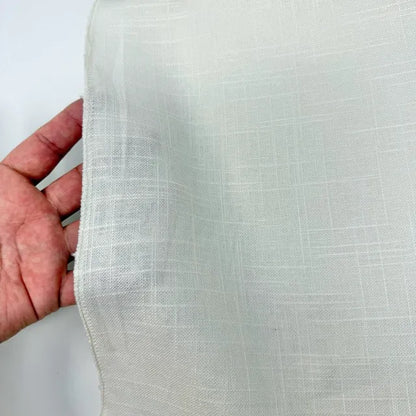Vintage Rust Medium Sheer Linen Blend Fabric by the Yard, 52"Width, CL1096