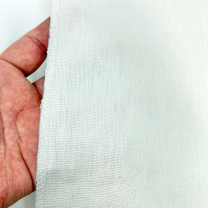 Stain Resistant Medium Heavy Weight 100% Linen Weave Fabric By The Yard, 54"Width, CL1124