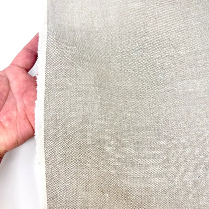 Tumbled Washed Medium Weight Linen Fabric by the Yard,  56"Width, CL1141