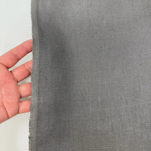 Medium Weight Rustic 100% Linen Fabric by the Yard, 55"Width, CL1142