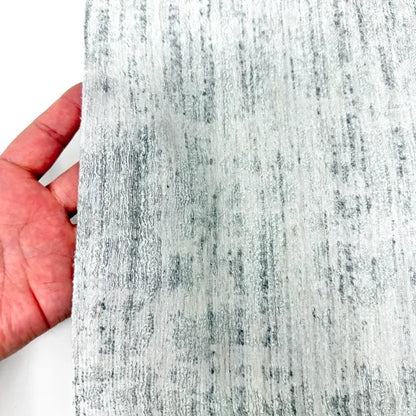 Rippled Textured Linen Blend Fabric by the Yard, 118"Width, CL1203
