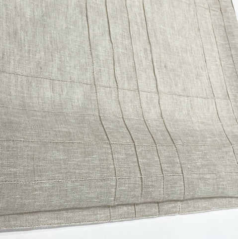 Seamed Blend Linen Flat Relaxed Casual Roman Shade, Farmhouse contemporary Roman Shade/CL1086