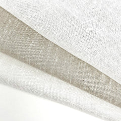 Textured Poly Sheer Linen Fabric / 57" Width / CL1099