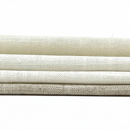 Solid Plain Sheer Net Linen Blend Fabric by the Yard, 118"Width, CL1063