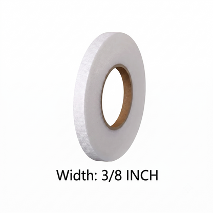 Iron-On Hemming Tape - No-Sew Fabric Fusible Bonding Web for Pants, Curtains, & Drapes | 70 Yards