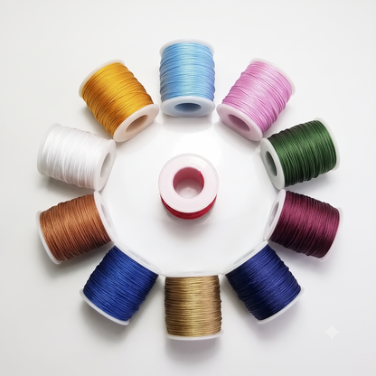 100% Linen Waxed Thread 160 Yard / roll High-Quality Waterproof Twine Cords for Leather Sewing Handmade DIY
