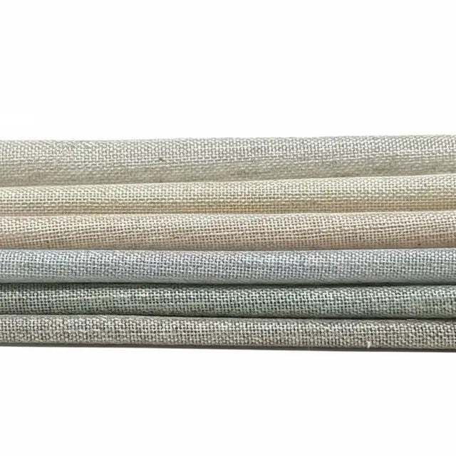 2 Tone Sheer Linen Blend Fabric by the Yard, 56"Width, CL1068