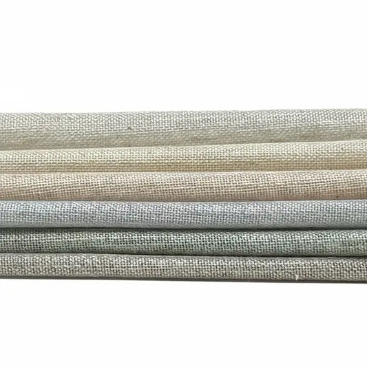 2 Tone Sheer Linen Blend Fabric by the Yard | 56"Width | CL1068