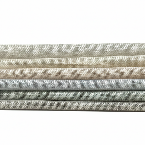 2 Tone Sheer Linen Blend Fabric by the Yard/56" Wide/CL1068