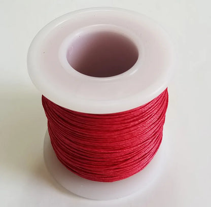 100% Linen Waxed Thread 160 Yard / roll High-Quality Waterproof Twine Cords for Leather Sewing Handmade DIY