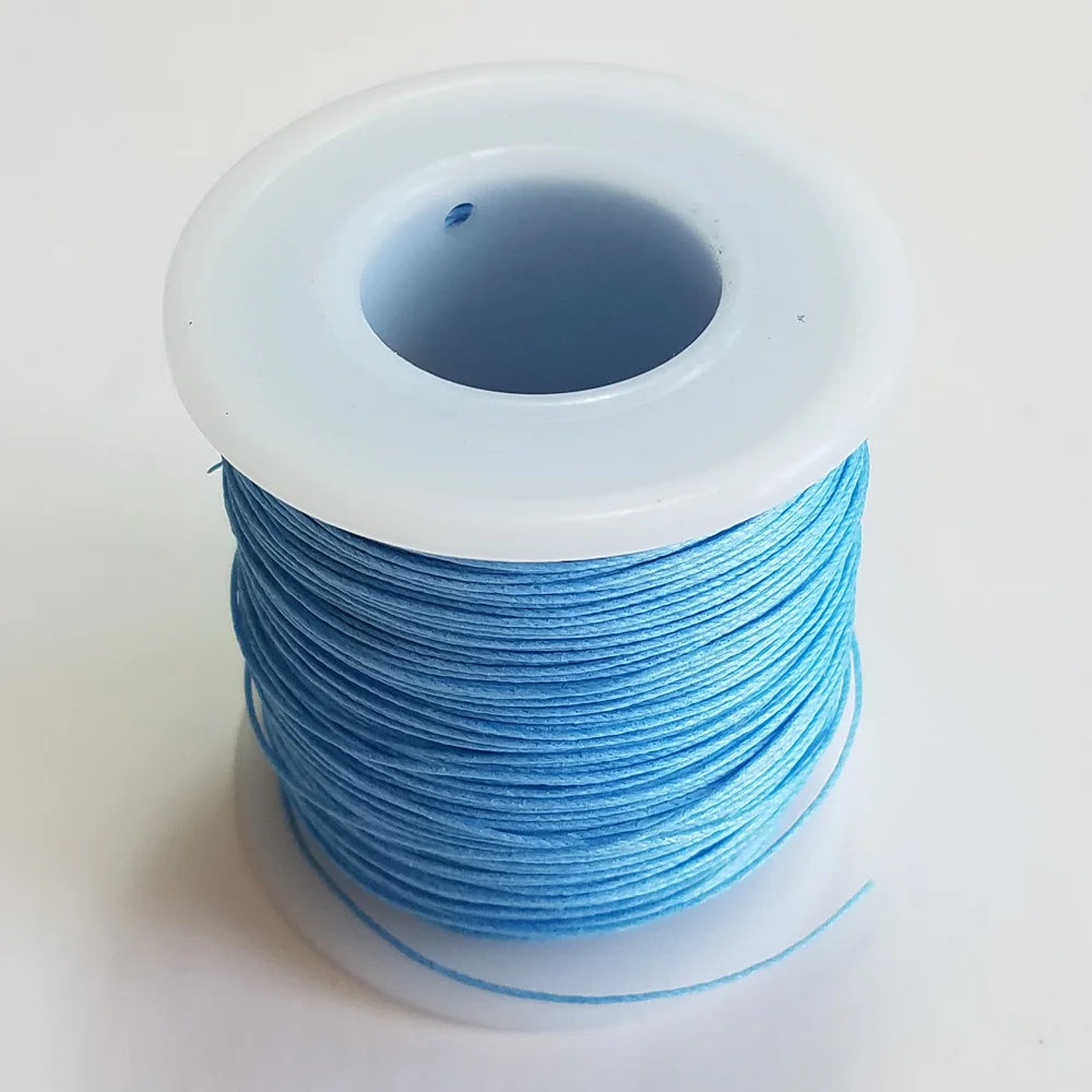 100% Linen Waxed Thread 160 Yard / roll High-Quality Waterproof Twine Cords for Leather Sewing Handmade DIY