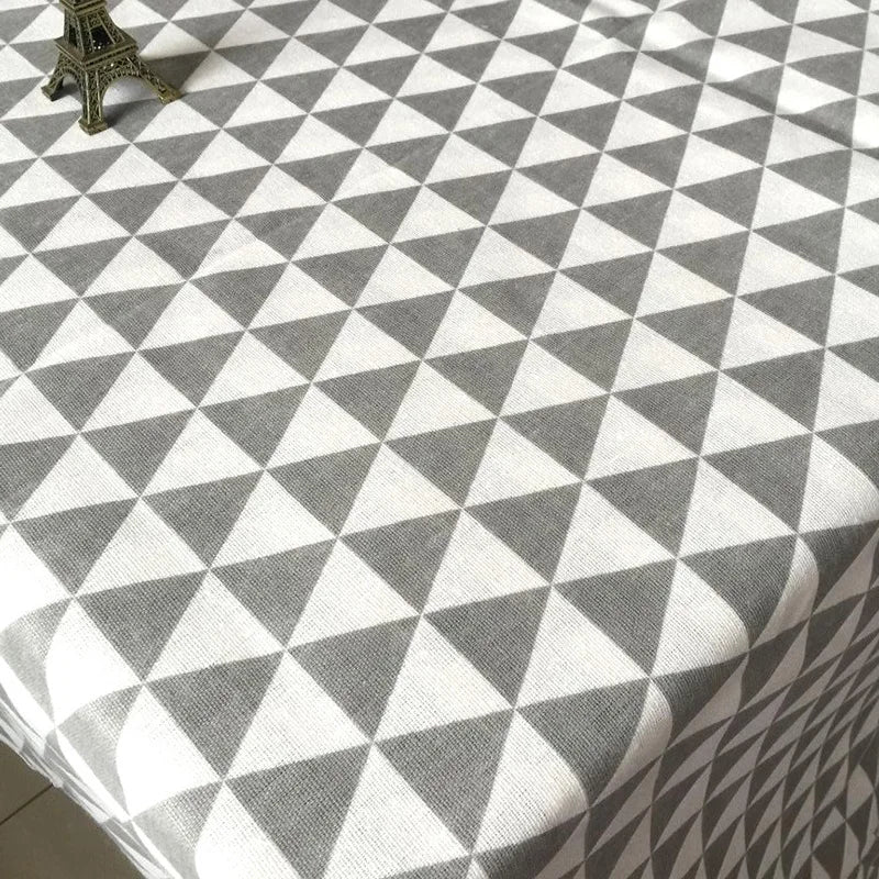 Premium Printed Linen Cotton Blend Fabrics for Sewing, Embroidery, and Home Decor, CA1002