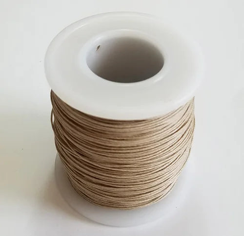 100% Linen Waxed Thread 160 Yard / roll High-Quality Waterproof Twine Cords for Leather Sewing Handmade DIY