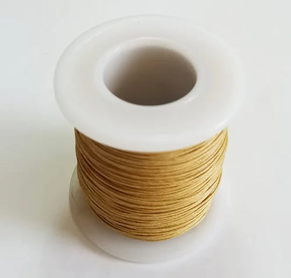 100% Linen Waxed Thread 160 Yard / roll High-Quality Waterproof Twine Cords for Leather Sewing Handmade DIY