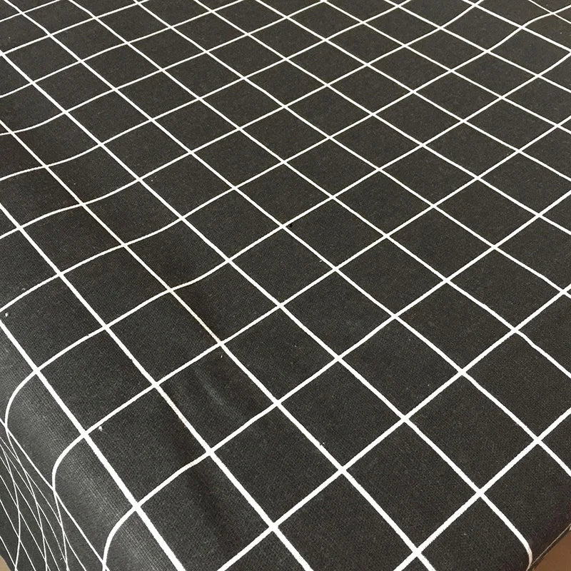 Premium Printed Linen Cotton Blend Fabrics for Sewing, Embroidery, and Home Decor, CA1002