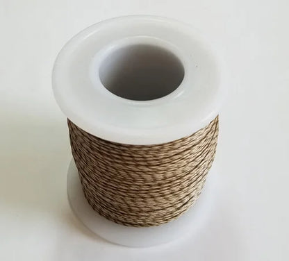 100% Linen Waxed Thread 160 Yard / roll High-Quality Waterproof Twine Cords for Leather Sewing Handmade DIY