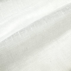 Textured Poly Sheer Linen Fabric / 57" Width / CL1099