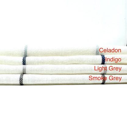 3 1/2" Wide Stripe Natural Linen Fabric/55" Width/CL1003 - Classic & Modern Home