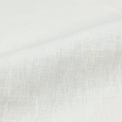 White Linen Relaxed Roman Shade with Multi Color Beaded Trim, Blackout option, CL1010 - Classic & Modern Home