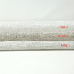 Textured Poly Sheer Linen Fabric / 57" Width / CL1099