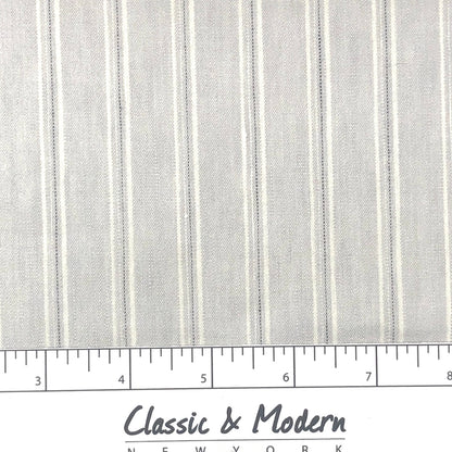 7/8" Narrow Faded Stripe Marbella Yarn Dye Fabric by the Yard, 46" Width, CL1008