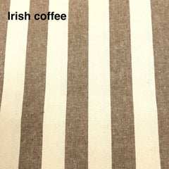 1" Stripe Cotton Fabric By The Yard, Curtain, Drapery, Table Top, Home Decor, 54" Width/CL1025