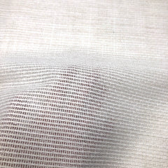 Linen Blend Net Sheer Fabric By The Yard, White, Ivory, Oatmeal, Curtain, Drapery, Table Top, 60" Width/CL1029