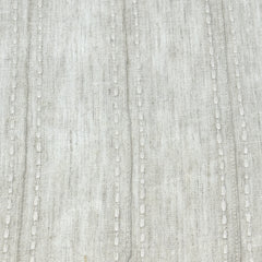 Sheer Linen Fabric with Embroidered Dots & Stripes / 54" Width / CL1126