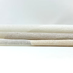 Circle Embroidery Geometric Linen Fabric by the Yard / 54" Width / CL1139