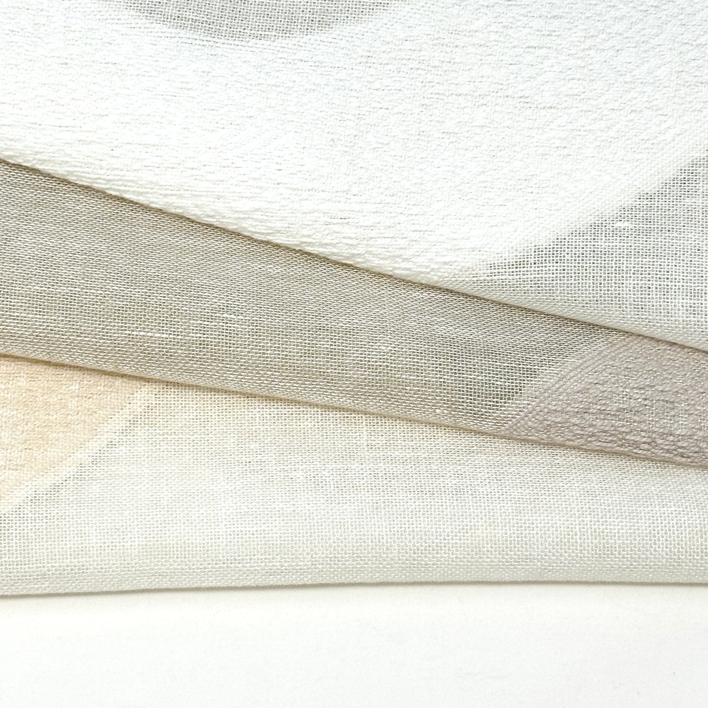 Circle Embroidery Geometric Linen Flat Roman Shade, CL1139