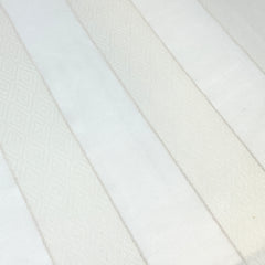 Geo Striped Blend Linen Sheer Fabric By The Yard/CL1138