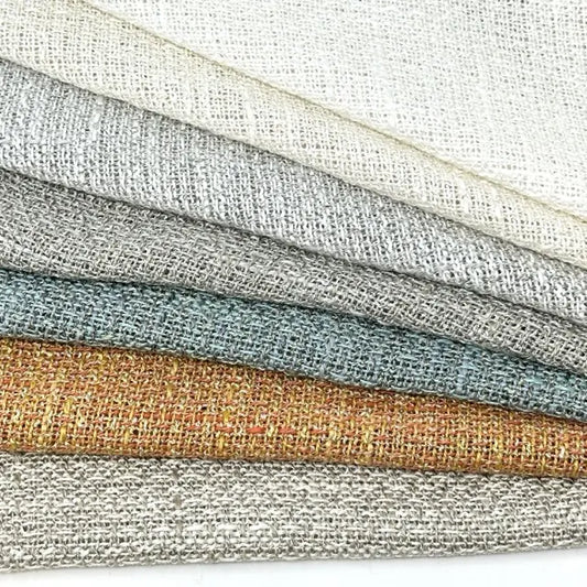 Mesh Net Sheer Blend Linen Fabric By The Yard, 59"Width, CL1132